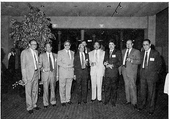 Shri Upendrabhai M. Patel and Shri R. K. Tandon with the Indian delegation to the International Wool Textile Conference at Perth, Australia.